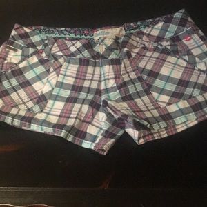Billabong plaid shorts